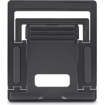 Hama suporte para portátil em metal, inclinável em 4 posições, dobrável, até 40 cm (15,6 polegadas), cinzento 00126814