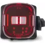 Hama Luz traseira LED para bicicleta, recarregável por USB-C, aprovada StVZO, preta