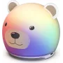 Hama Luz noturna LED para crianças com temporizador, regulável, recarregável, RGB, forma de dinossauro 00223499