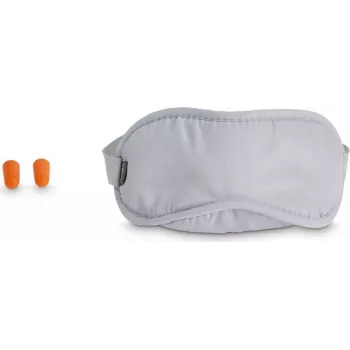Máscara de dormir acolchoada Hama com dois tampões auriculares, cinzento (00178166)