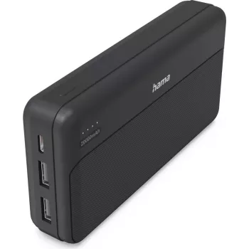 Hama Power Pack Pocket 20 20000 mAh 2x USB-A antracite