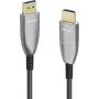 Hama Cabo ótico ativo HDMI Ultra High Speed, 8K, 10 m, alumínio, certificado 00202035