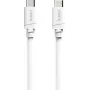 Cabo de carregamento Hama USB-C para USB-C, 60 W Power Delivery, 1 m, branco (00201807)