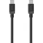 Cabo de carregamento Hama USB-C para USB-C, 60W Power Delivery, 1 m, preto 00201806
