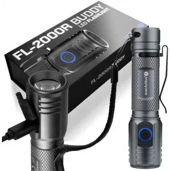 Lanterna portátil 20W LED everActive FL-2000R Buddy 2000 lúmenes IPX4