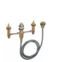 Hansgrohe Torneira de banheira HG conjunto base 4 furos encastrar à vista