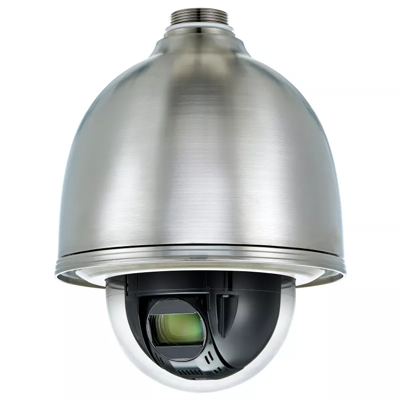 Câmara PTZ exterior 2MP PoE IR IP66 IK10 HANWHA WISENET QNP-6320HS Retail