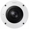 Hanwha XNF-9013RV câmara IP fisheye exterior 12MP com PoE, IR, IP66, IK10