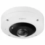 Hanwha XNF-9013RV câmara IP fisheye exterior 12MP com PoE, IR, IP66, IK10
