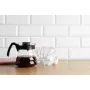 HARIO V60-01 Gotejador de café em plástico Transparente 1-2 Chávenas