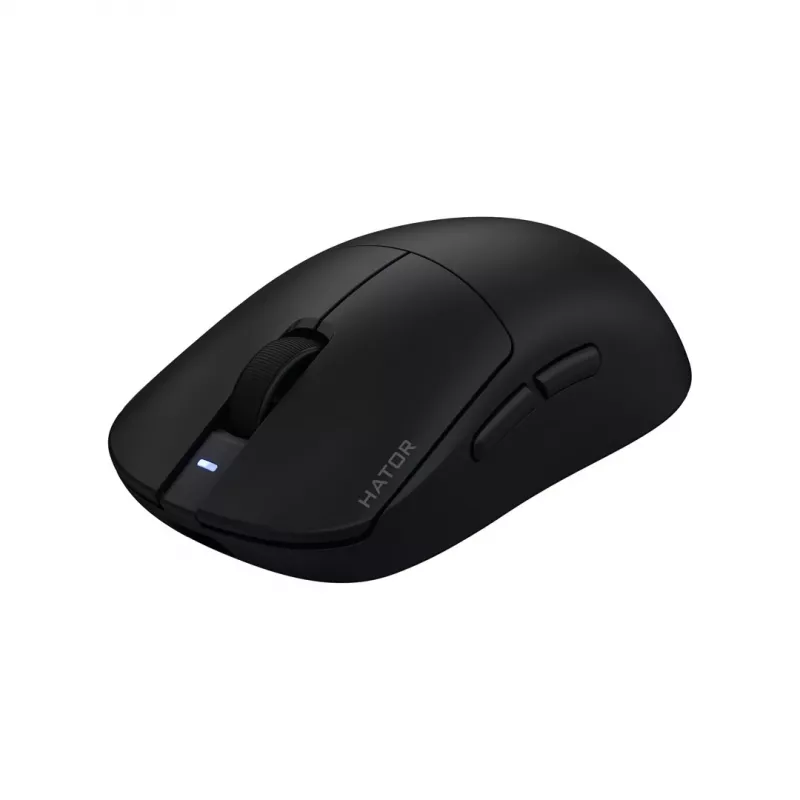 Rato gaming sem fios Hator Quasar 3 Pro - sensor ótico 26000 DPI, 2,4GHz, USB-C, RGB, preto