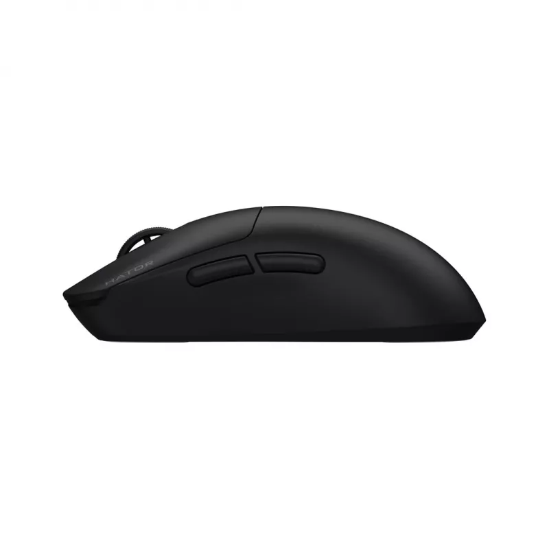 Rato gaming sem fios Hator Quasar 3S Pro, preto, 26000 DPI, ótico, 2,4 GHz, USB-C, destro, RGB