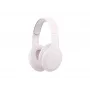HAV H633BT Auscultadores over-ear sem fios com Bluetooth 5.3, 30 horas de autonomia, design dobrável, microfone integrado, suporte para cartões TF – rosa