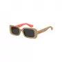 Óculos de sol Havaianas Sampa-XWL mulher - armação preta, lentes fumadas, proteção UV400, largura da lente 51 mm