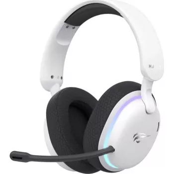 Havit Fuxi-H7 headset gaming, branco-preto