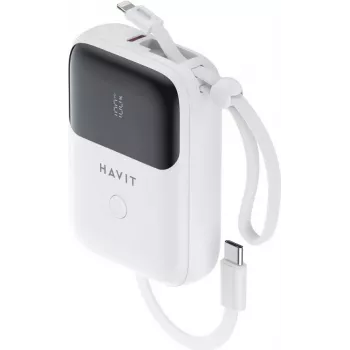 Havit PB5215 Power Bank 10000 mAh branco