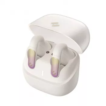 Auscultadores True Wireless Stereo HAVIT TW980 com estojo de carregamento, Bluetooth 5.3, controlo tátil, IPX4, bege