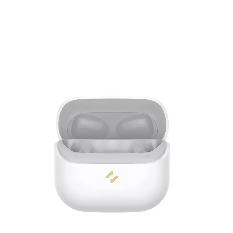HAVIT TW982 Auscultadores True Wireless Stereo com Bluetooth 5.3, controlo tátil, proteção à água IPX4 e estojo de carregamento – branco