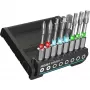 HAZET 2304SH-11 Conjunto de 8 bits, Torx interior e sextavado interior, encaixe de 1/4 polegadas, suporte magnético
