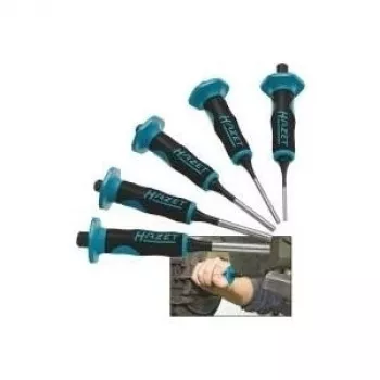 HAZET 751HS/5 conjunto de punções e saca-pinos – 5 peças em aço cromo-vanádio