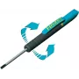HAZET 805C-25 chave de fendas com clipe lâmina chata 0,8 x 4,0 mm, lâmina 25 mm, punho ergonómico multicomponente, DIN ISO 2380-1