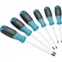 HAZET 811T/6 Conjunto de chaves de fendas de oficina 6 peças TORX interior (TX10-TX30)