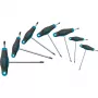 HAZET 829KKT/7 Conjunto de chaves de fendas Torx de perfil T, 7 peças (T10-T40)