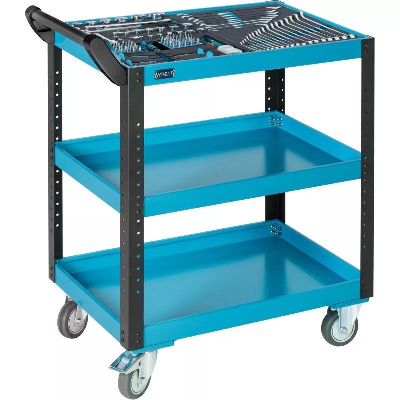 Carrinho de serviço HAZET Assistent 167-3 azul/preto