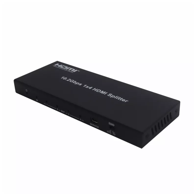 HDCVT HDC-SP914CN Splitter HDMI 1.4 1x4 4K com gestão EDID
