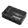 HDCVT HDS-B51 Switch HDMI 2.0 5x1 4K@60Hz HDR10 Dolby Vision HDCP 2.2 18Gbps com telecomando IR
