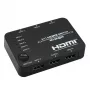 HDCVT HDS-B51 Switch HDMI 2.0 5x1 4K@60Hz HDR10 Dolby Vision HDCP 2.2 18Gbps com telecomando IR