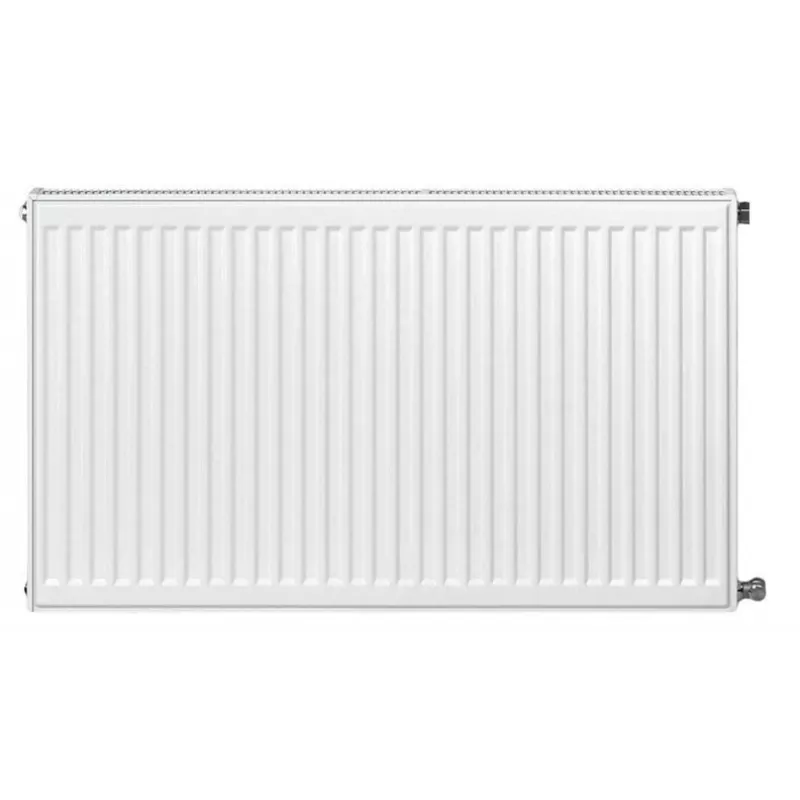 Radiador VK 11 500x600 mm Radiador plano Tipo 11 Uma camada Uma fila Convetor Ligação Inferior Direita Branco RAL 9016
