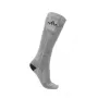 Meias de aquecimento HeatX Everyday com pilhas, tamanho M, preto/cinzento