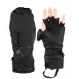 HeatX HEES0029 Luvas Aquecidas com Punho de Malha Pullover, 3 Níveis de Aquecimento, Baterias Recarregáveis, Compatíveis com Ecrã Tátil, Cinzento Escuro, Tamanho XL, Unissexo