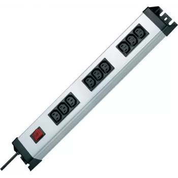 Heinrich Kopp POWERversal Régua de tomadas 3x3, 9x C13, 1,4m, 250V/10A 2274.2001.0