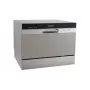 Máquina de lavar louça de instalação livre HEINRICH'S 8840, 12 conjuntos de louça, 6 programas de lavagem, prateado