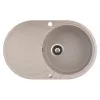 Lava-loiça Helika Clarus SR101-110AW Arctic White compósito de granito