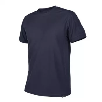 T-shirt tático Helikon-Tex TopCool - azul-marinho - tamanho M