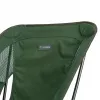 Cadeira de campismo dobrável Helinox Chair One (re) - verde-floresta, poliéster 600D reciclado, estrutura de alumínio DAC, capacidade de carga 145 kg