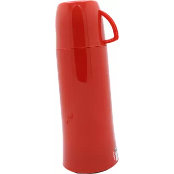 HELIOS Elegance garrafa isotérmica a vácuo 0,75 L vermelho 5443-011