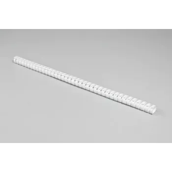 HELLERMANNTYTON FLEX-20SK-PP-WH Bainha de gestão de cabos em espiral, Branco, 20 mm, 25 m