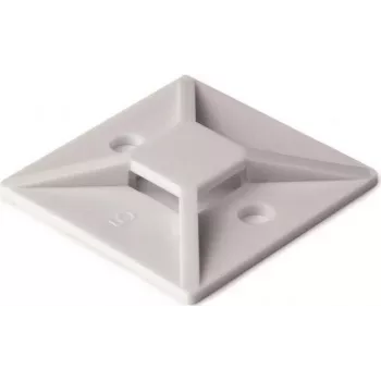 HellermannTyton MB4A Base de Fixação para Abraçadeiras 28x28mm PA66 Natural