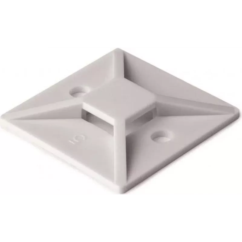 HellermannTyton MB4A Base de Fixação para Abraçadeiras 28x28mm PA66 Natural