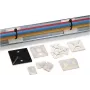 HellermannTyton MB4A Base de Fixação para Abraçadeiras 28x28mm PA66 Natural