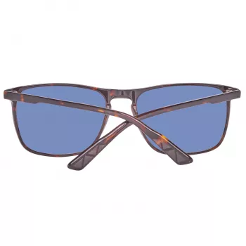 Óculos de sol Helly Hansen HH5004-C01-57 homem retangulares, armação preta, lentes cinzentas, 57/18/140 mm