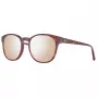 Óculos de sol HELLY HANSEN HH5005-C02-51 unissexo retangulares polarizados - armação preta, lentes fumadas 51/20/140 mm