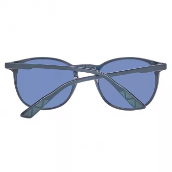 Óculos de sol unissexo Helly Hansen HH5008-C03-50 armação preta mate lentes cinzentas fumé 50/20/140 mm