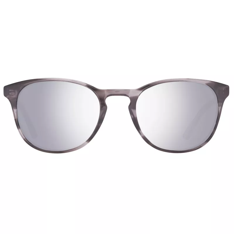 Óculos de sol unissexo HELLY HANSEN HH5009-C03-50, armação preta, lentes cinzento-fumadas, 50 mm