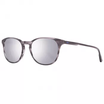 Óculos de sol unissexo HELLY HANSEN HH5009-C03-50, armação preta, lentes cinzento-fumadas, 50 mm