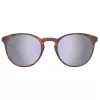 Óculos de sol de mulher Helly Hansen HH5010-C04-50, armação retangular de acetato, lentes de policarbonato cinzentas fumadas, 50/22/140 mm